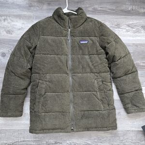 Patagonia XS Puffer Down Fjord Green Coat NWT Jacket
